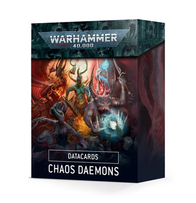 Warhammer 40,000 - Datacards: Chaos Daemons - 9th Edition ** available at 401 Games Canada