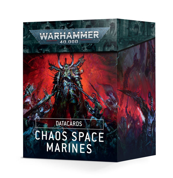 Warhammer 40,000 - Datacards: Chaos Space Marines - 9th Edition ** available at 401 Games Canada