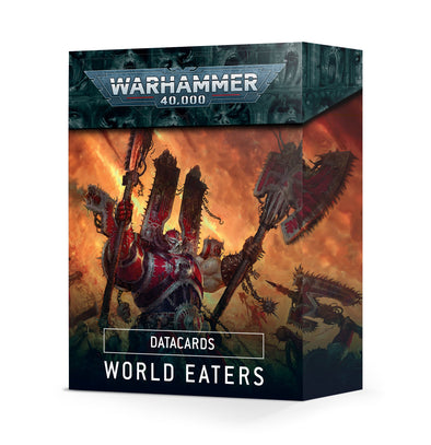 Warhammer 40,000 - Datacards: World Eaters - 9th Edition ** available at 401 Games Canada