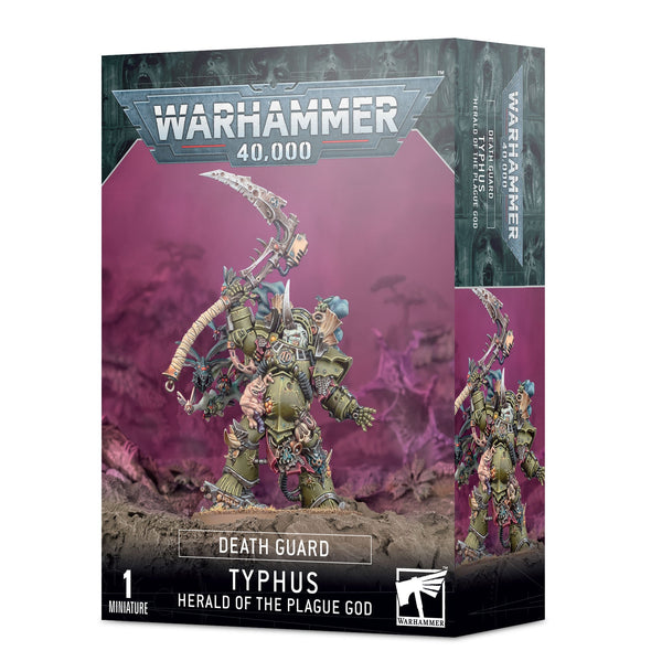 Warhammer 40,000 - Death Guard - Typhus: Herald of the Plague God available at 401 Games Canada