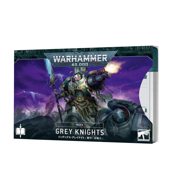 Warhammer 40,000 - Index Cards: Grey Knights - 10th Edition available at 401 Games Canada