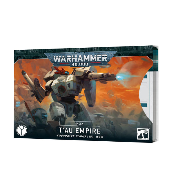 Warhammer 40,000 - Index Cards: Tau Empire - 10th Edition available at 401 Games Canada