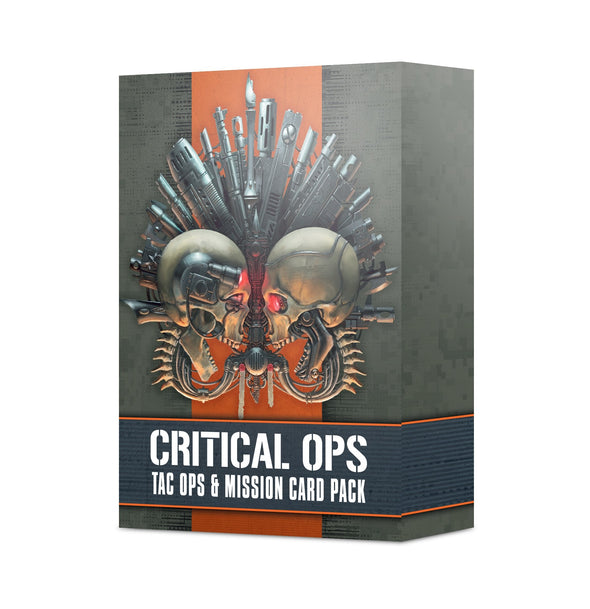 Warhammer 40,000 - Kill Team - Critical Ops: Tac Ops & Mission Card Pack available at 401 Games Canada
