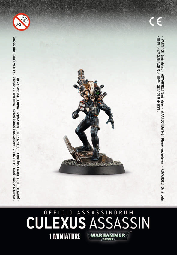 Warhammer 40,000 - Officio Assassinorum - Culexus Assassin