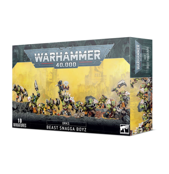 Warhammer 40,000 - Orks - Beast Snagga Boyz available at 401 Games Canada