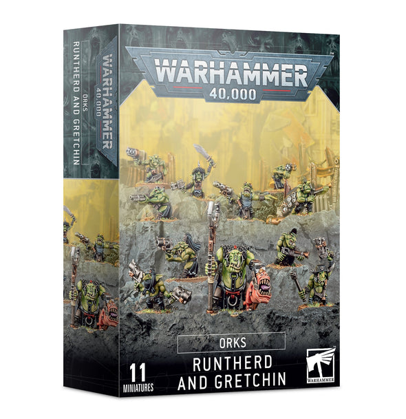 Warhammer 40,000 - Orks - Runtherd and Gretchin available at 401 Games Canada