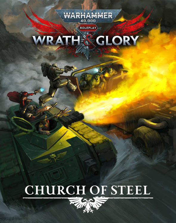 Warhammer 40,000 Role Playing Game - Wrath & Glory - Church of Steel available at 401 Games Canada