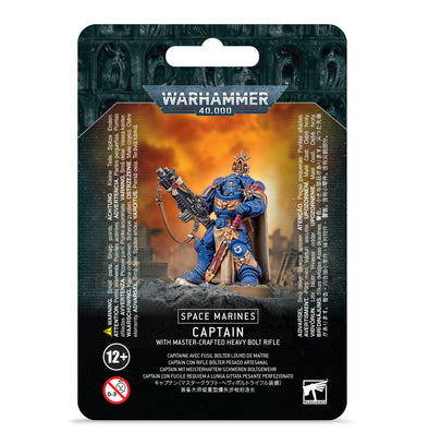 Warhammer 40,000 - Space Marines - Captain with Master-Crafted Heavy Bolt Rifle available at 401 Games Canada