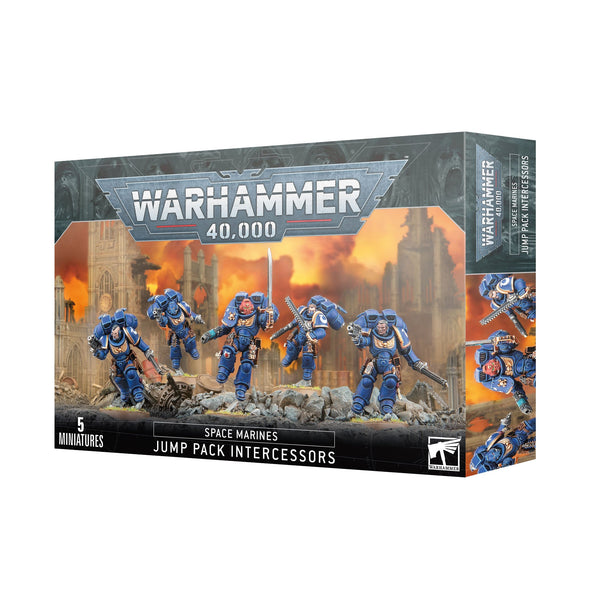 Warhammer 40,000 - Space Marines - Jump Pack Intercessors available at 401 Games Canada