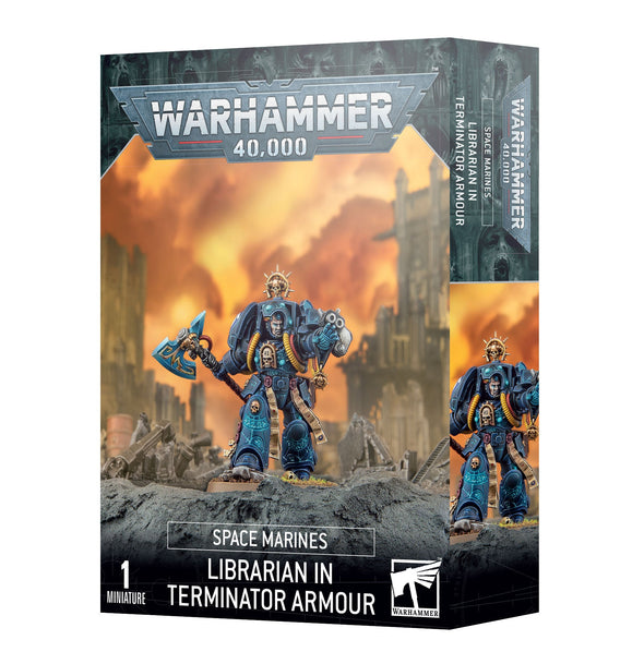 Warhammer 40,000 - Space Marines - Librarian in Terminator Armour available at 401 Games Canada