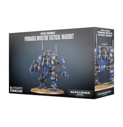 Warhammer 40,000 - Space Marines - Primaris Invictor Tactical Warsuit available at 401 Games Canada