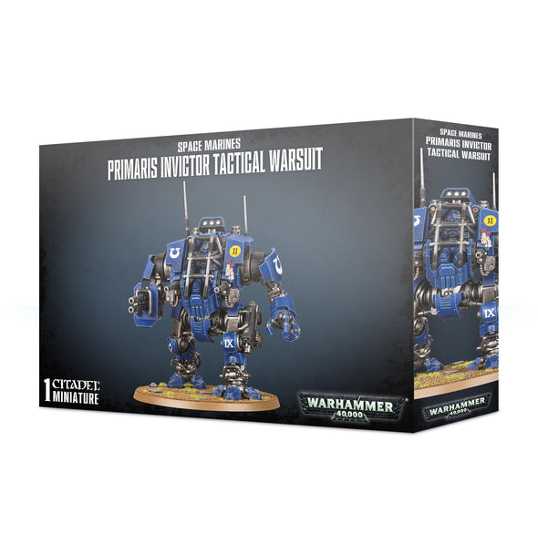 Warhammer 40,000 - Space Marines - Primaris Invictor Tactical Warsuit available at 401 Games Canada