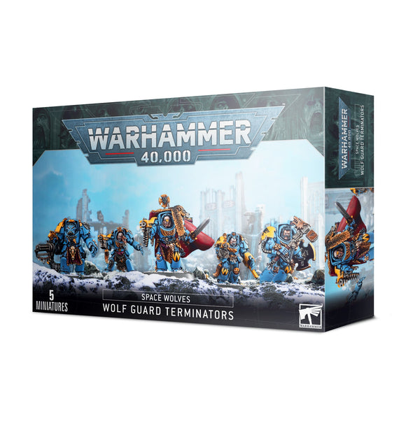 Warhammer 40,000 - Space Wolves - Wolf Guard Terminators available at 401 Games Canada