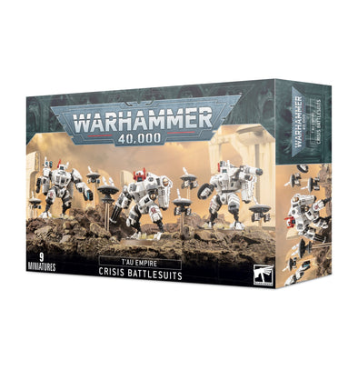 Warhammer 40,000 - Tau Empire - Crisis Battlesuits available at 401 Games Canada