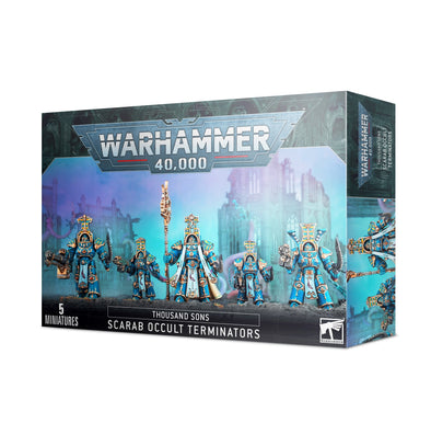 Warhammer 40,000 - Thousand Sons - Scarab Occult Terminators available at 401 Games Canada