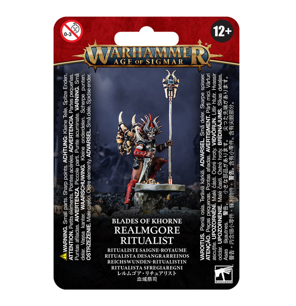 Warhammer: Age of Sigmar - Blades of Khorne - Realmgore Ritualist available at 401 Games Canada