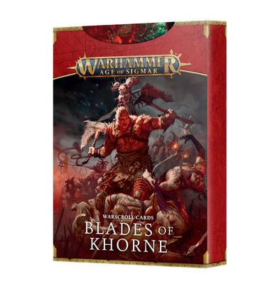 Warhammer: Age of Sigmar - Blades of Khorne - Warscroll Cards available at 401 Games Canada