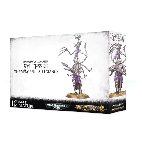 Warhammer: Age of Sigmar - Daemons of Slaanesh - Syll'Esske, The Vengeful Allegiance ** available at 401 Games Canada