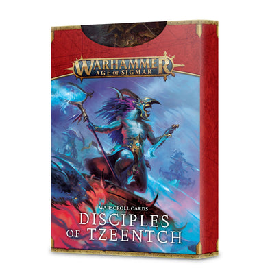 Warhammer: Age of Sigmar - Disciples of Tzeentch - Warscroll Cards available at 401 Games Canada