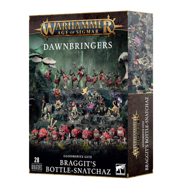 Warhammer: Age of Sigmar - Gloomspite Gitz - Dawnbringers: Braggit's Bottle-Snatchaz available at 401 Games Canada