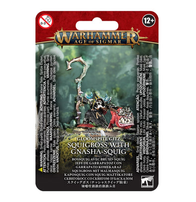 Warhammer: Age of Sigmar - Gloomspite Gitz - Squigboss with Gnasha-Squig available at 401 Games Canada