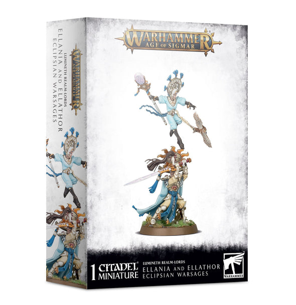 Warhammer: Age of Sigmar - Lumineth Realm-Lords - Ellania and Ellathor, Eclipsian Warsages available at 401 Games Canada