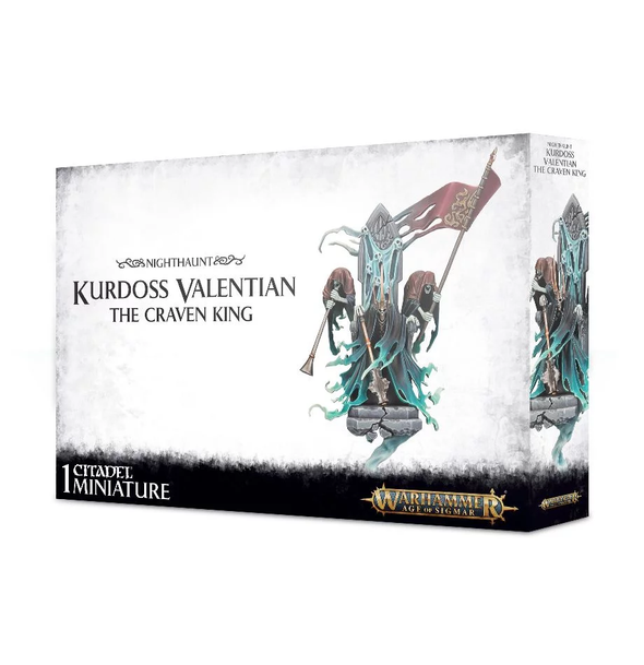 Warhammer: Age of Sigmar - Nighthaunt - Kurdoss Valentian, The Craven King available at 401 Games Canada