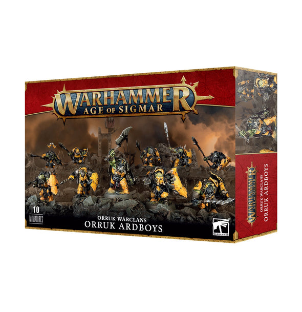 Warhammer: Age of Sigmar - Orruk Warclans - Orruk Ardboyz available at 401 Games Canada
