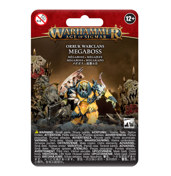 Warhammer: Age of Sigmar - Orruk Warclans - Orruk Megaboss available at 401 Games Canada