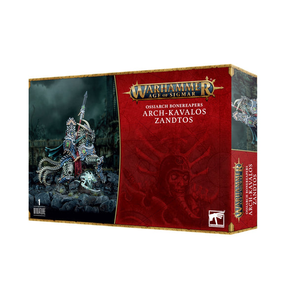 Warhammer: Age of Sigmar - Ossiarch Bonereapers - Arch-Kavalos Zandtos available at 401 Games Canada