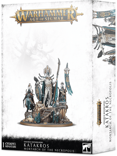 Warhammer: Age of Sigmar - Ossiarch Bonereapers - Katakros, Mortarch of the Necropolis available at 401 Games Canada