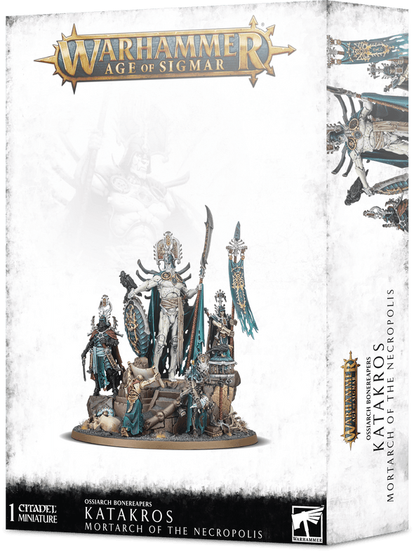 Warhammer: Age of Sigmar - Ossiarch Bonereapers - Katakros, Mortarch of the Necropolis available at 401 Games Canada