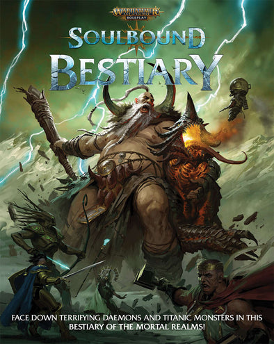 Warhammer Age of Sigmar Role Playing Game - Soulbound - Bestiary (HC) available at 401 Games Canada