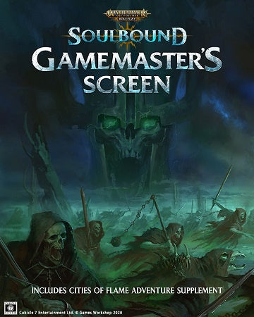 Warhammer Age of Sigmar Role Playing Game - Soulbound - GM Screen available at 401 Games Canada