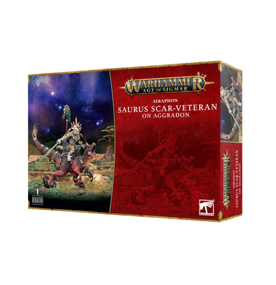 Warhammer: Age of Sigmar - Seraphon - Saurus Scar-Veteran on Aggradon available at 401 Games Canada