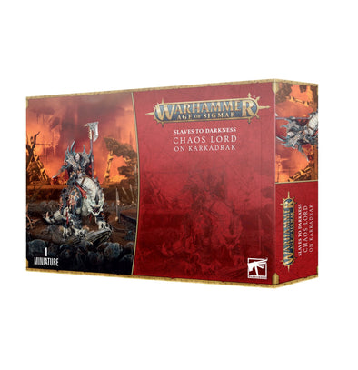 Warhammer: Age of Sigmar - Slaves to Darkness - Chaos Lord on Karkadrak available at 401 Games Canada