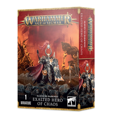 Warhammer: Age of Sigmar - Slaves to Darkness - Exalted Hero of Chaos available at 401 Games Canada