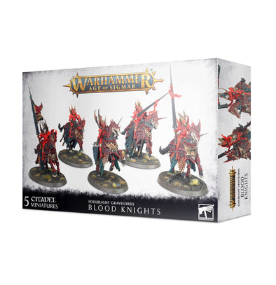 Warhammer: Age of Sigmar - Soulblight Gravelords - Blood Knights available at 401 Games Canada