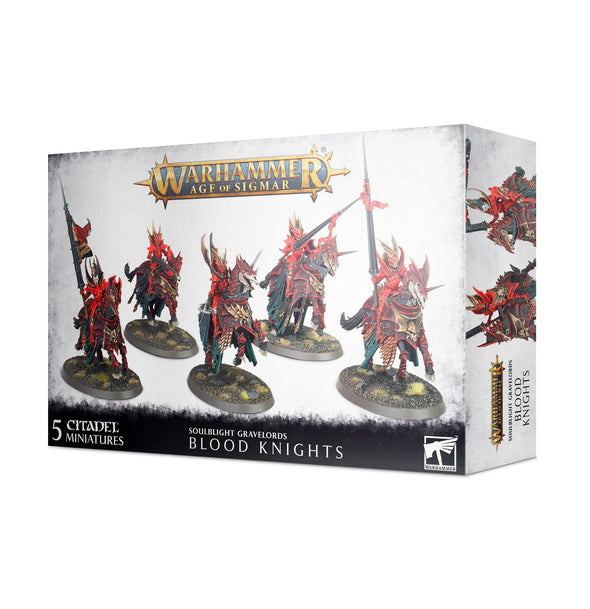 Warhammer: Age of Sigmar - Soulblight Gravelords - Blood Knights available at 401 Games Canada