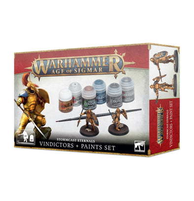 Warhammer: Age of Sigmar - Vindictors + Paint Set (ETB) available at 401 Games Canada