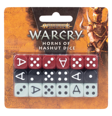 Warhammer: Age of Sigmar - Warcry - Horns of Hashut Dice ** available at 401 Games Canada