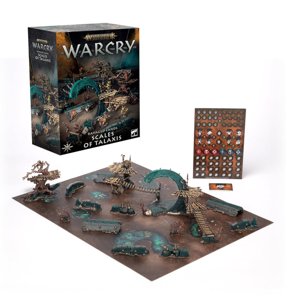 Warhammer: Age of Sigmar - Warcry - Ravaged Lands: Scales of Talaxis available at 401 Games Canada