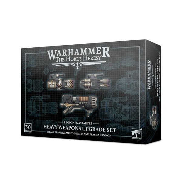 Warhammer: The Horus Heresy - Legiones Astartes - Heavy Weapons Upgrade Set: Heavy Flamers, Multi-meltas, and Plasma Cannons available at 401 Games Canada