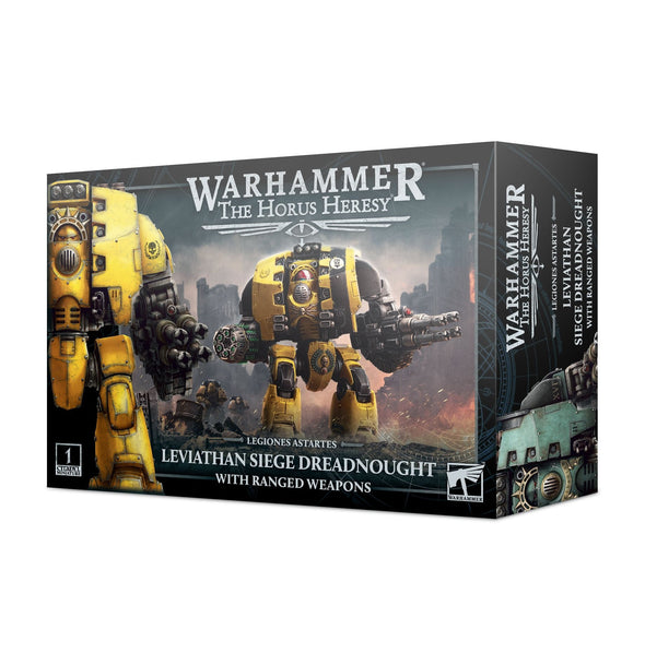 Warhammer: The Horus Heresy - Legiones Astartes - Leviathan Siege Dreadnought with Ranged Weapons available at 401 Games Canada