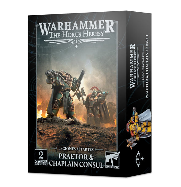 Warhammer: The Horus Heresy - Legiones Astartes - Praetor & Chaplain Consul available at 401 Games Canada