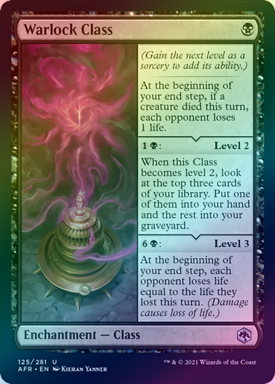 warlock class card mtg 401 Games Canada