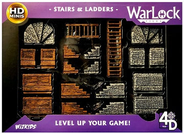 Warlock Dungeon Tiles - Stairs & Ladders available at 401 Games Canada