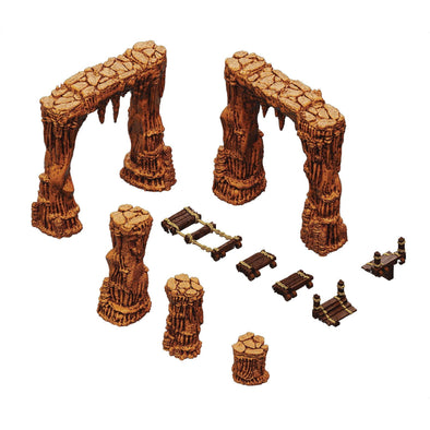 Warlock Tiles - Dripstone Bridges available at 401 Games Canada