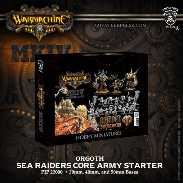 Warmachine MKIV - Orgoth Sea Raiders - Core Army Starter available at 401 Games Canada