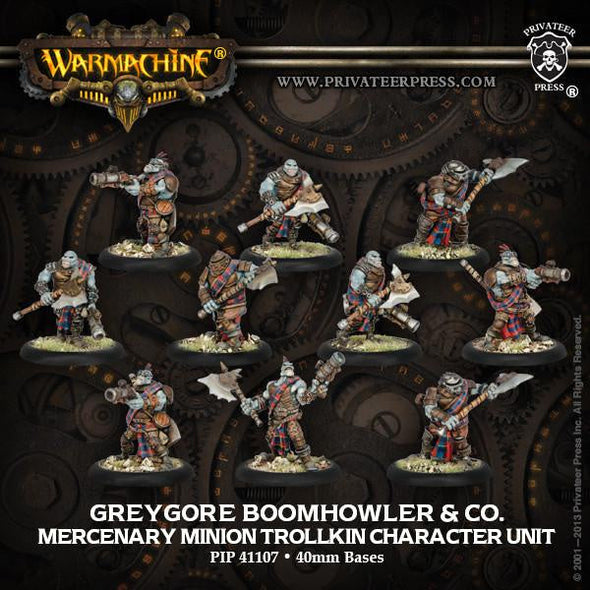 Warmachine - Mercenaries - Greygore Boomhowler & Co. available at 401 Games Canada
